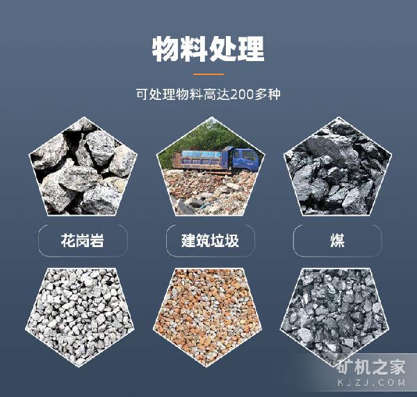 HP多缸液压圆锥破碎机物料处理
