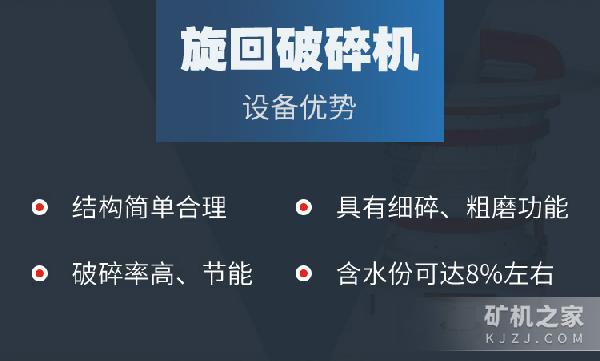旋回式破碎机优势