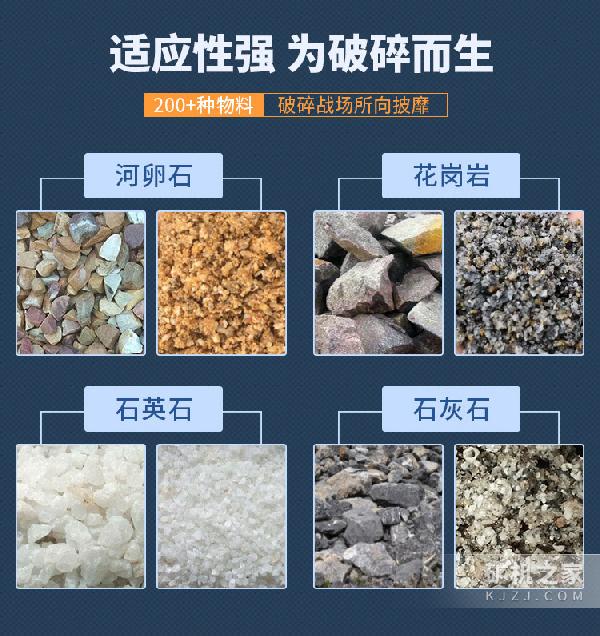 ZPC重型锤式破碎机适用物料