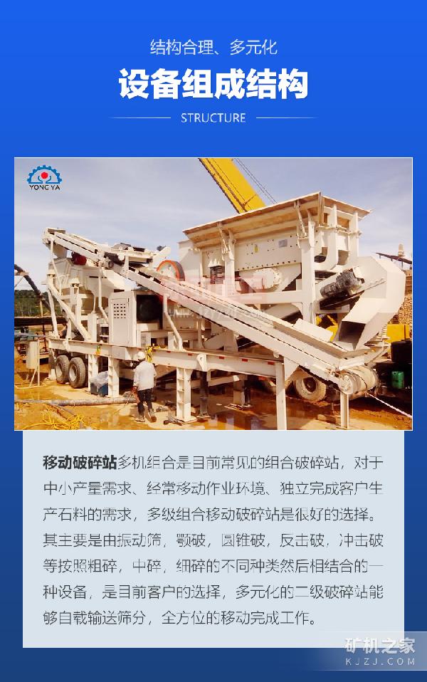 多元综合破碎站组成结构