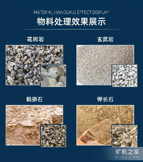 双羽 移动制砂机物料处理