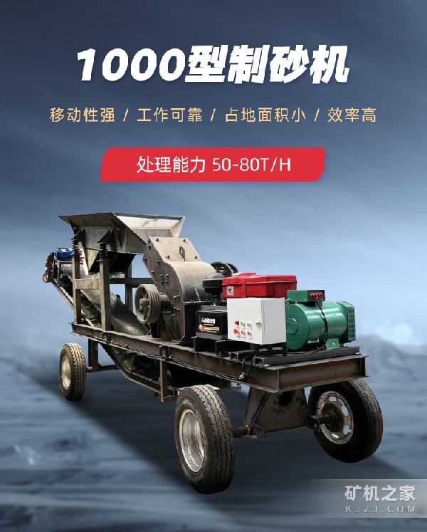 1000型制砂机描述