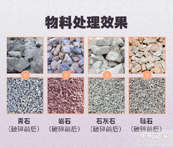 150型移动破碎机物料处理