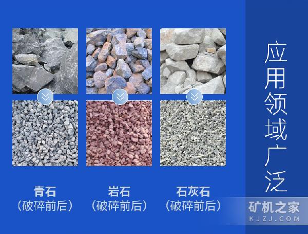 移动1215破碎机适用物料