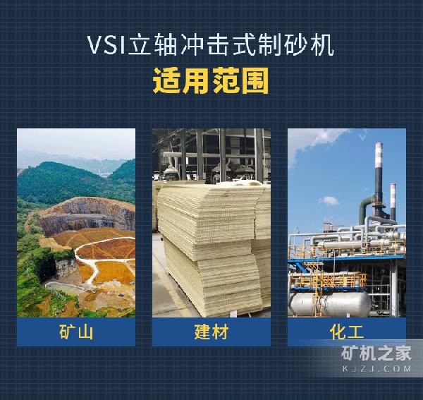 VSI立轴冲击式制砂机适用范围