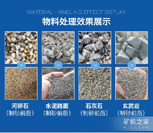 PLS系列立式冲击制砂机物料处理