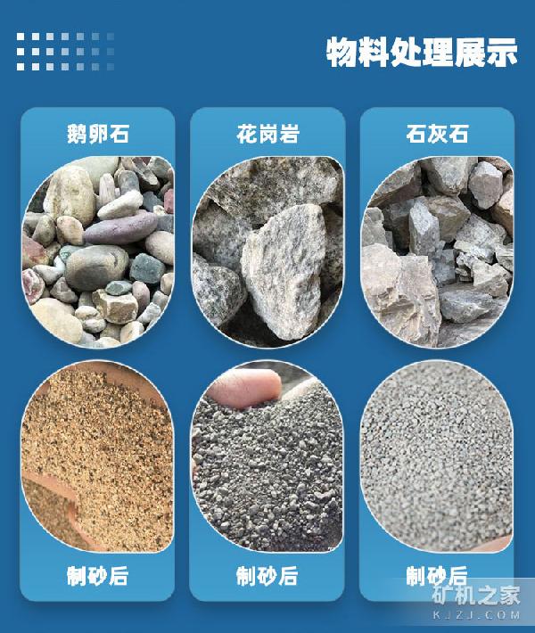 800×800液压开箱制砂机物料处理