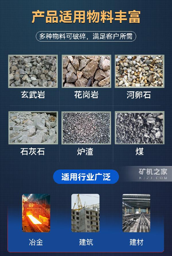 冲击式制砂机适用范围