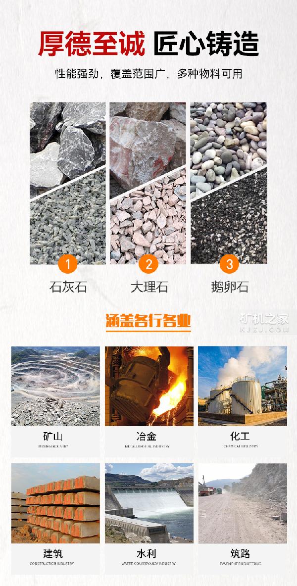 可逆式制砂机适用范围