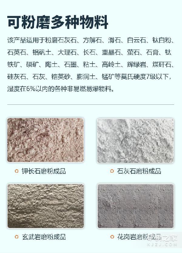 HC1700摆式雷蒙磨粉机设备用途