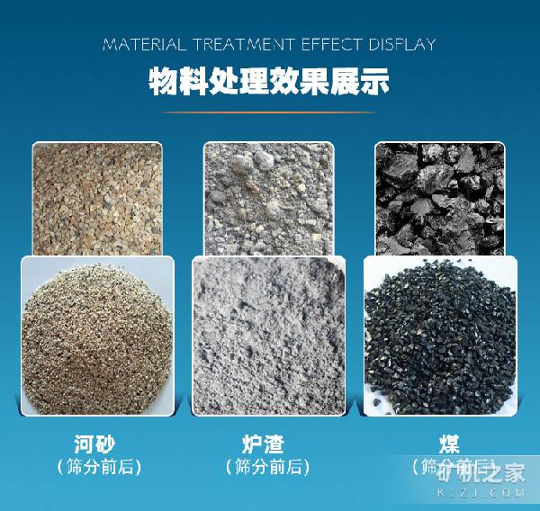 重型振动筛物料处理