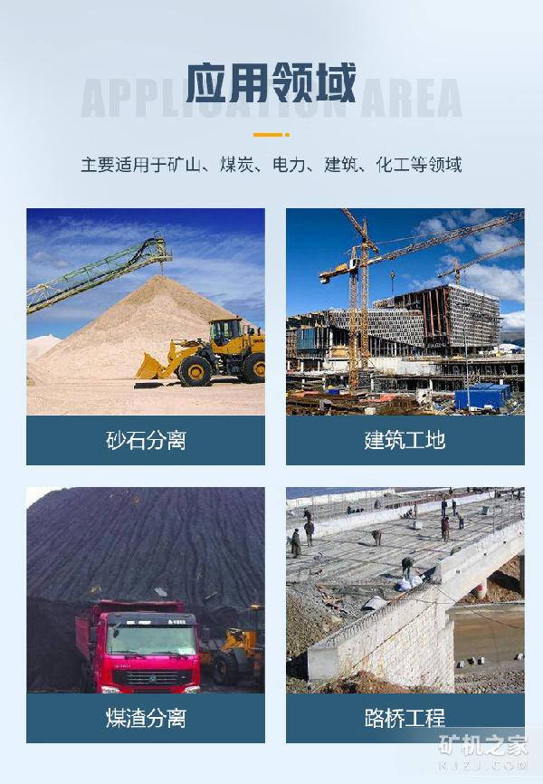 滚筒筛砂机应用领域