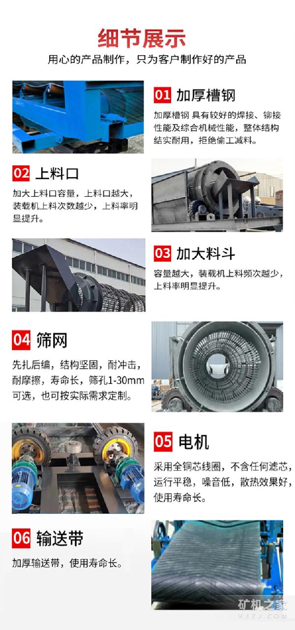 1860无轴滚筒筛分机设备构造