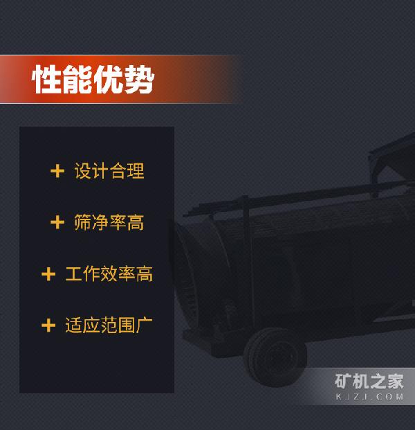 无轴滚筒筛设备优势