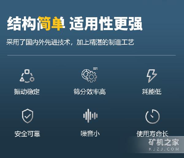 双层振动筛性能优势