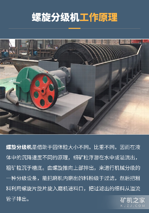 螺旋分级机工作原理