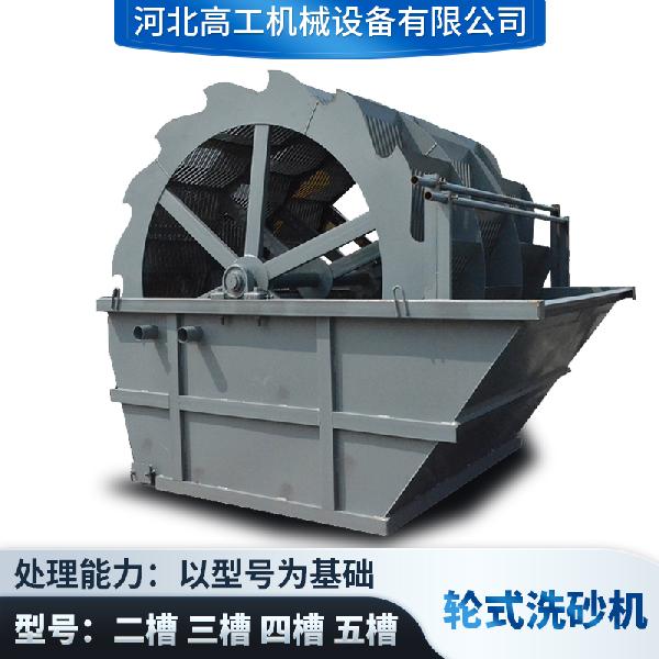 轮式洗砂机