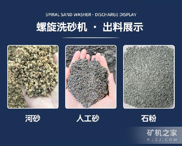 洗砂机物料处理