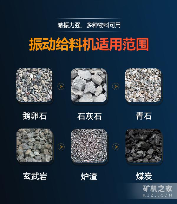 振动喂料机适用范围