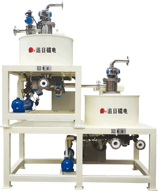 湿法串联型电磁式粉体除铁器