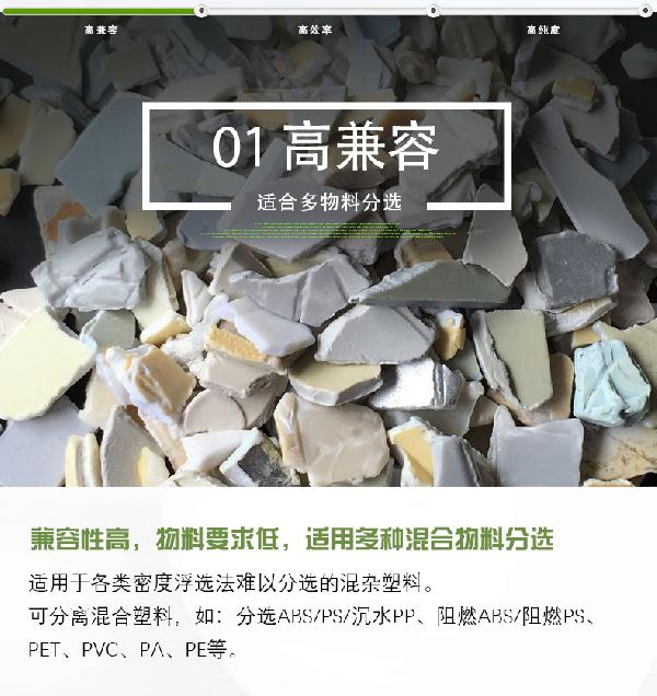 森虹宇科技静电分选机 各种混杂塑料分拣 PLC控制系统 人性化操作