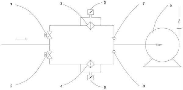 用于锂电回收湿法浸出工段中浸出液过滤系统的制作方法