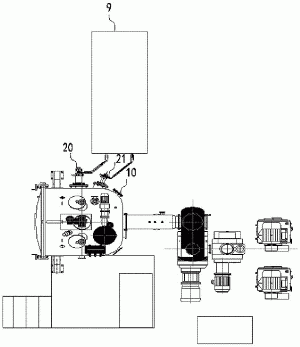 连续式冷坩埚感应雾化制备钛粉设备的制作方法