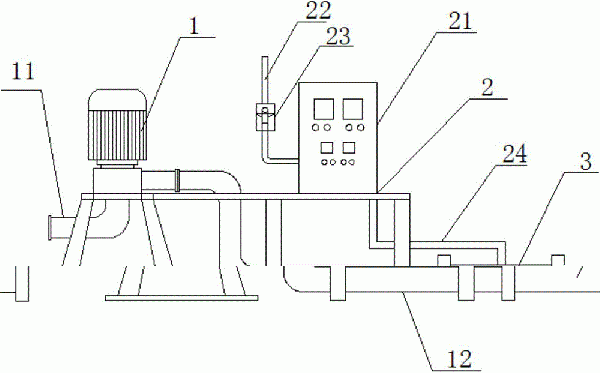 湿式静电除尘器废水处理装置的制作方法