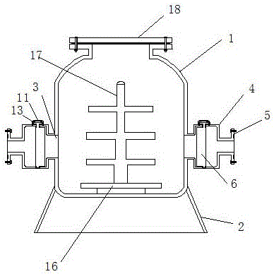 气体导流回旋氮化炉的制作方法