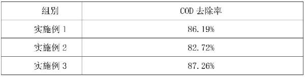 高盐废水中COD的去除工艺的制作方法