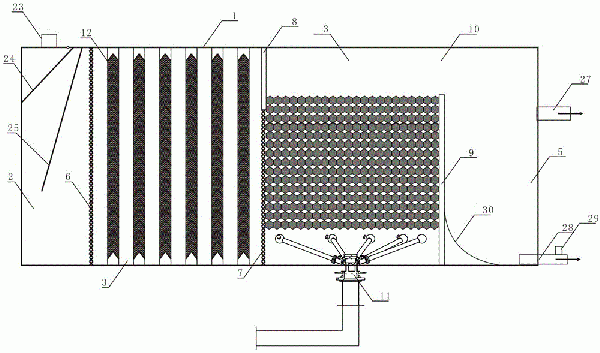 污水处理用的A/O生化池的制作方法