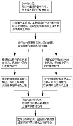 高原高背景砷污染土壤的修复治理方法与流程