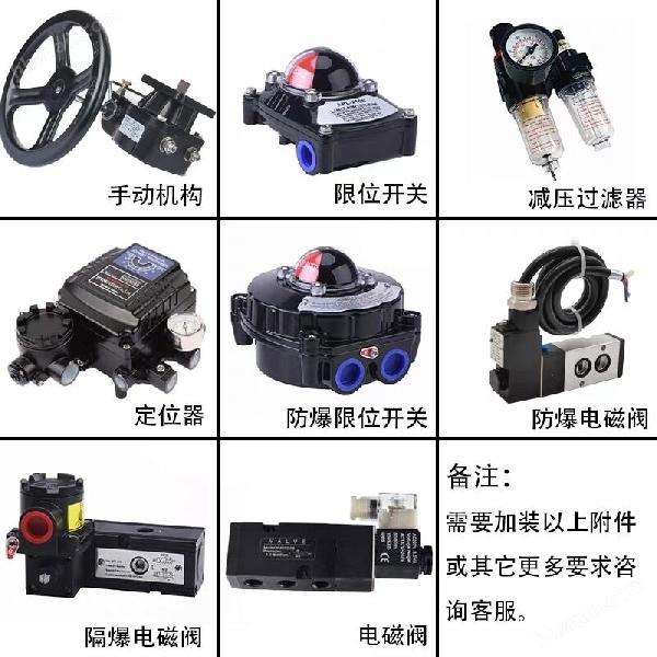 气动阀门配件图 气动阀门配件图