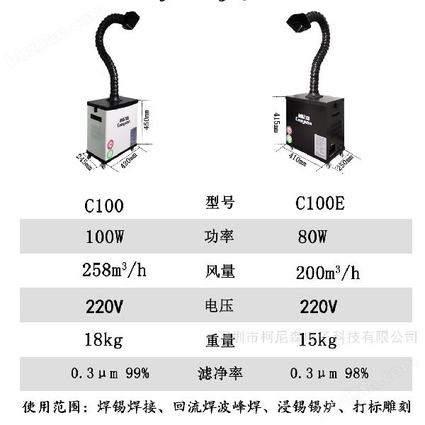 激光喷码机烟雾气味抽除装置