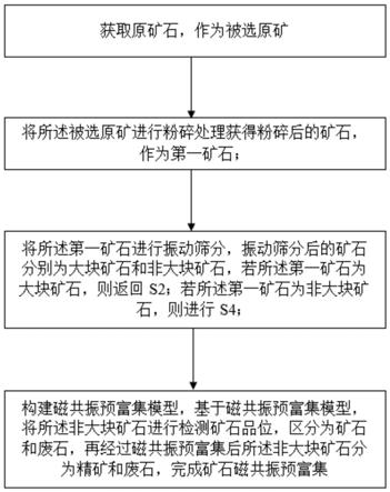 基于磁共振的矿物预富集方法与流程