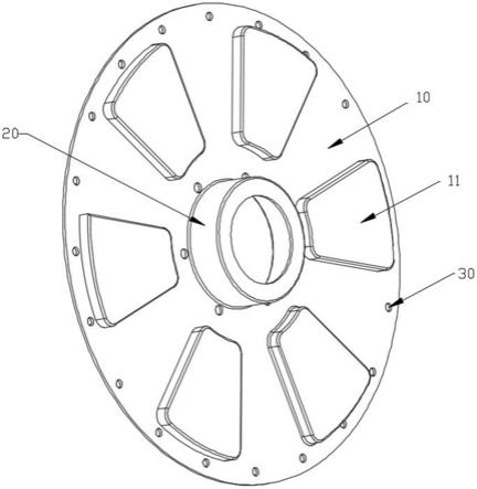 磁选机端盖的制作方法
