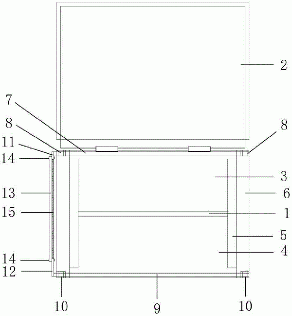 破碎机进料口的挡料自动回位装置的制作方法