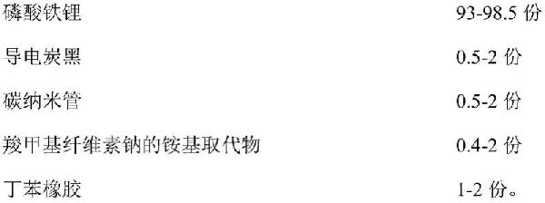 正极浆料及其制备方法和应用与流程