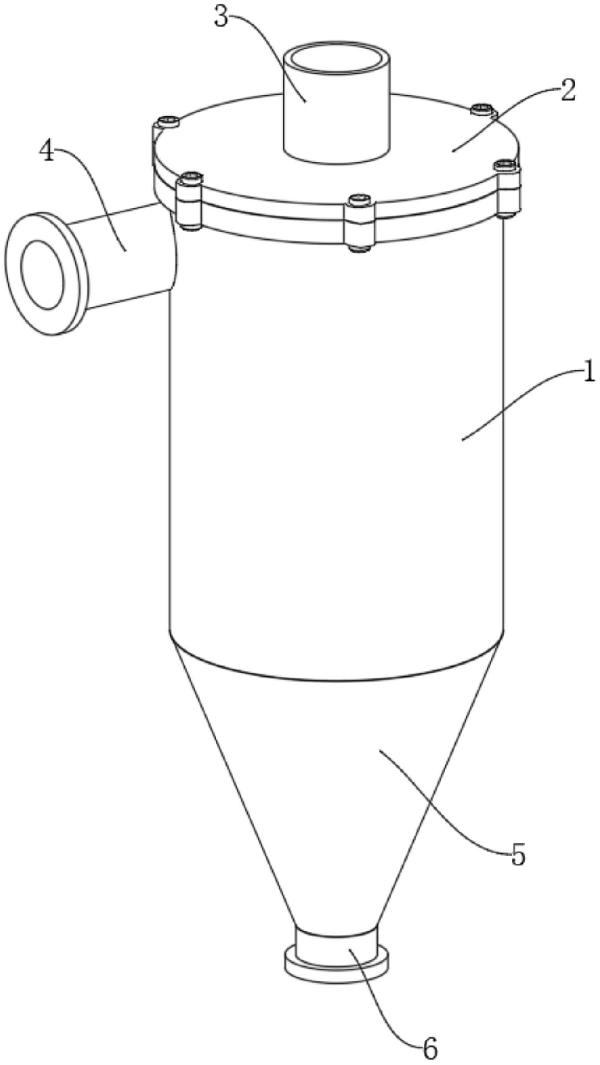 离心式油气分离器的制作方法