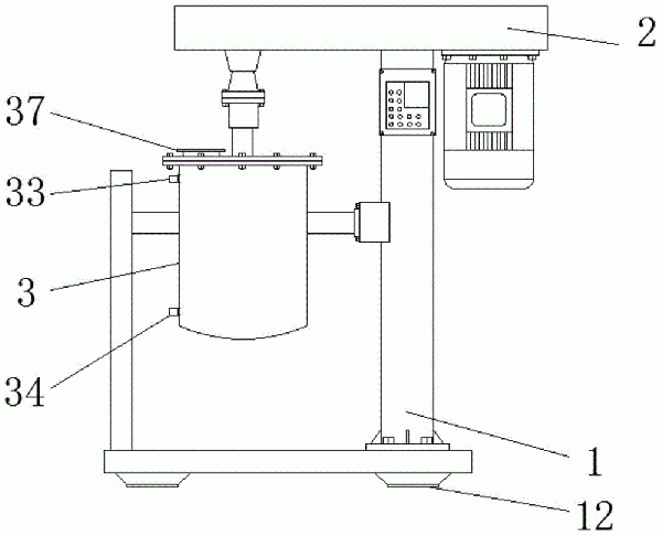 用于稀土氧化物的球磨机的制作方法