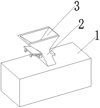 磨机进料口结构的制作方法