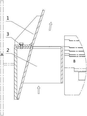 立磨组合式导风装置的制作方法