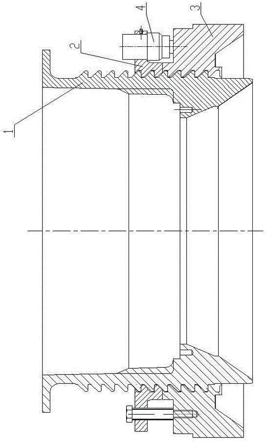 具备液压锁紧功能的HPY圆锥破碎机架体的制作方法