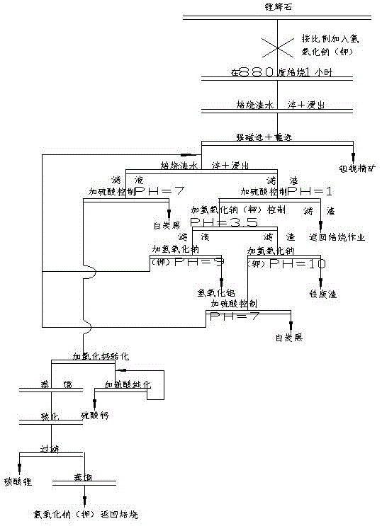 高效提取锂辉石的方法与流程