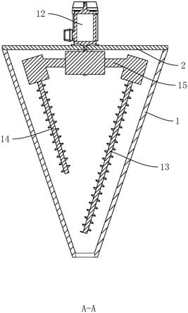 混料均匀的双锥形混合机的制作方法
