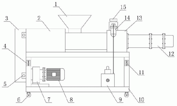 陶瓷泥料真空练泥机的制作方法