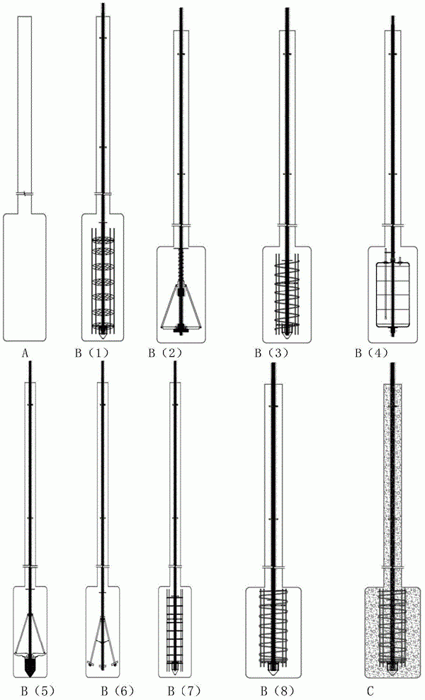 反循环钻孔灌注扩大头锚杆施工工法的制作方法