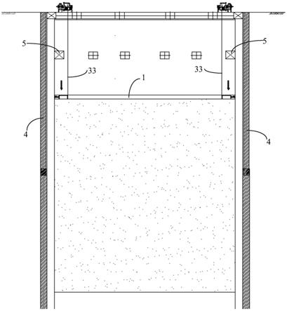 深基坑滑降式快速预支撑体系施工方法与流程