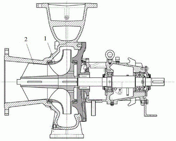 一种离心泵叶轮入口安放角确定方法及系统