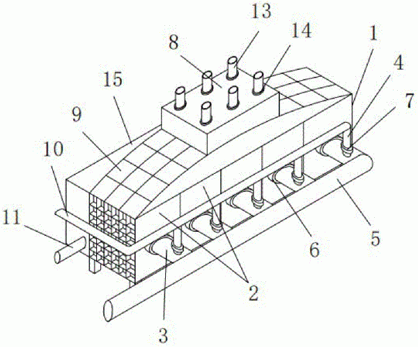 新型五室RTO催化燃烧设备的制作方法